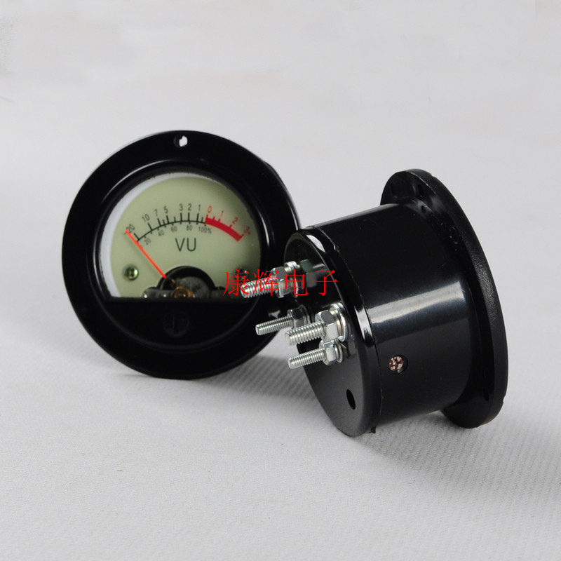 SO53 Bile Machine VU Drive Meter Level Meter Pointer dB Meter Power Warm Yellow LED Backlight