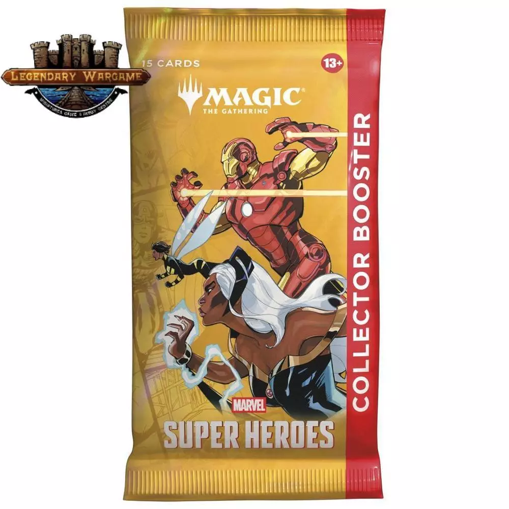 Magic: The Gathering - Marvel Super Heroes Collector Booster Display PACK (1 ซอง)