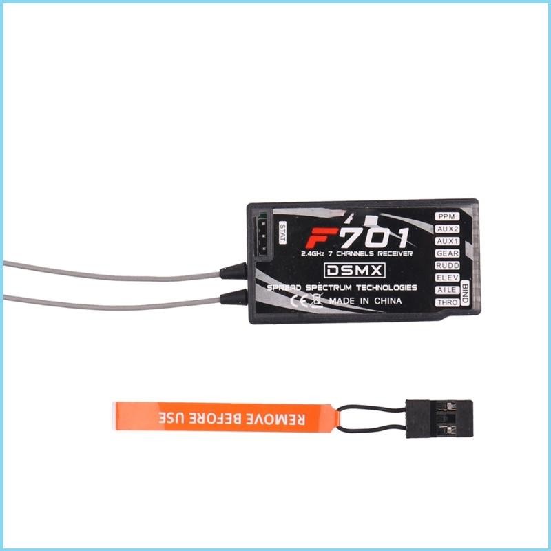 EZR F701 7 Channel 2 4GHz Receiver DSM2 แทนที่ AR6210 S603 ความเข้ากันได้กว้างและฟังก์ชั่นที่เหนือกว