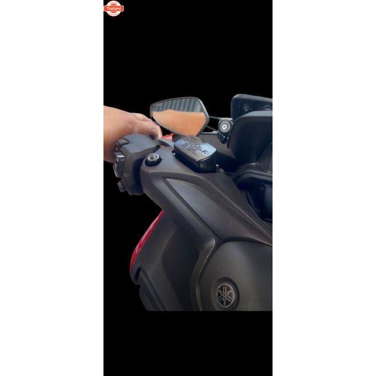 กระจกหลจ่า yamaha xmax300 2023-2025 เลนส์ใส สินค้าตรงรุ่น สินค้าตามรูป  อุปกรณ์แต่งรถ xmax ของแต่ง x