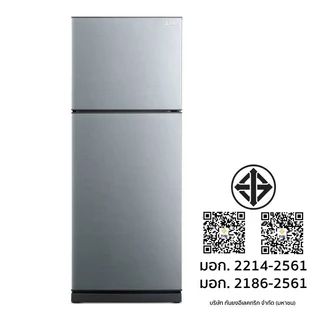 MITSUBISHI ELECTRIC ตู้เย็น 2 ประตู (12.7 คิว, สีซิลกี้ซิลเวอร์) รุ่น MR-FC38ES-SSL