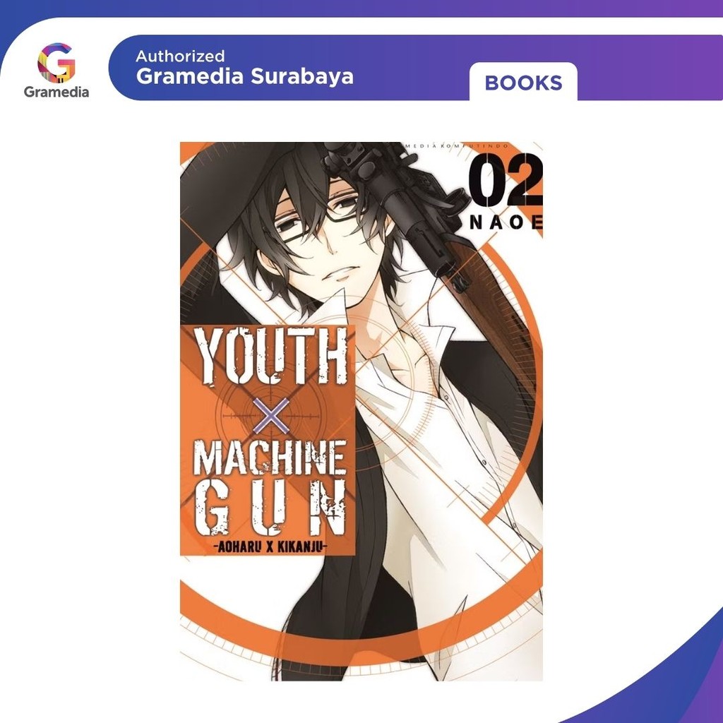 Gramedia Surabaya - YOUTH X MACHINEGUN Aoharu x Kikanju 02