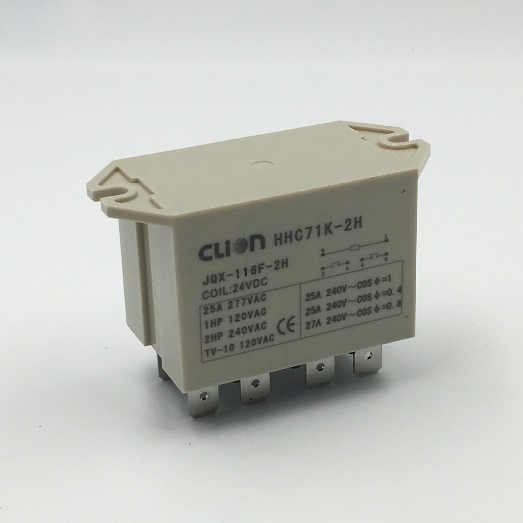 ยี่ห้อใหม่ของแท้ NNC RELAY RELAY NNC71K-2H (JQX-116F-2H 24VDC) 4.6