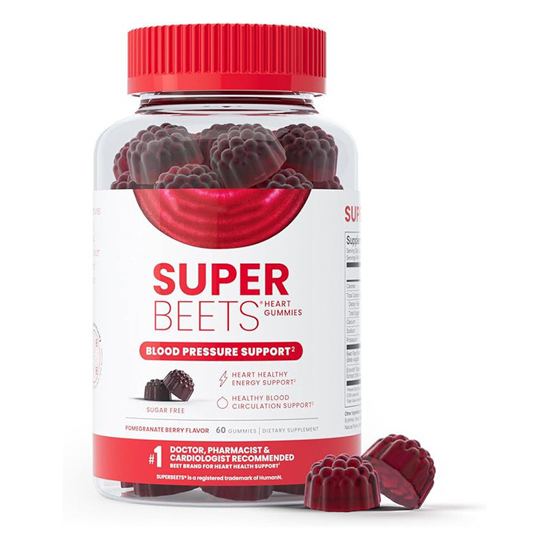 TK Grape Seed Gummy SUPERBEETS Beetroot Gummy Heart Gummy 60 ชิ้น#YP0831#