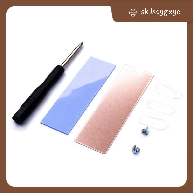 skjsqygxycM.2 SSD ความร้อน M.2 2280 SSD ความร้อน Cooler หม้อน้ําสําหรับโน้ตบุ๊ค SSD