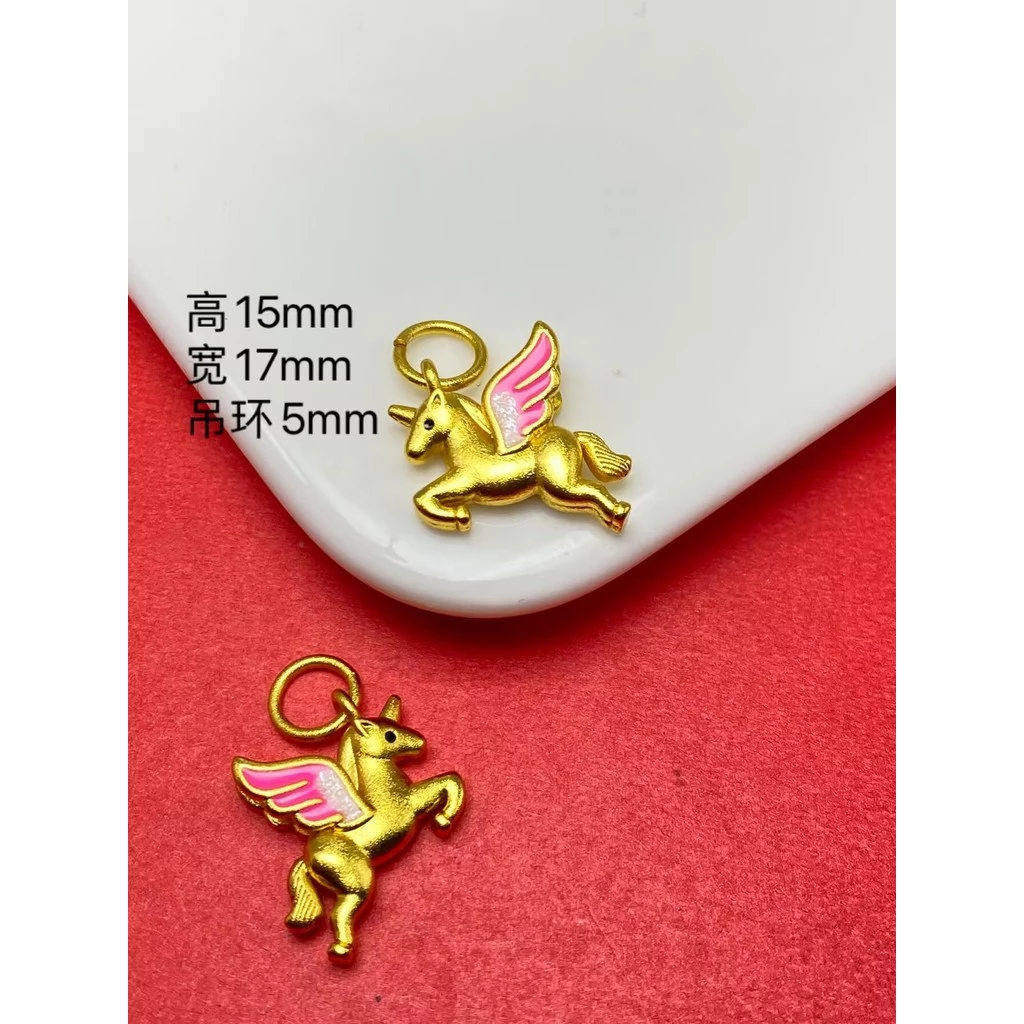 จี้ Unicorn & Lion-Wakening สีสันสดใส อุปกรณ์เสริมทำเครื่องประดับ DIY thumbnail 10