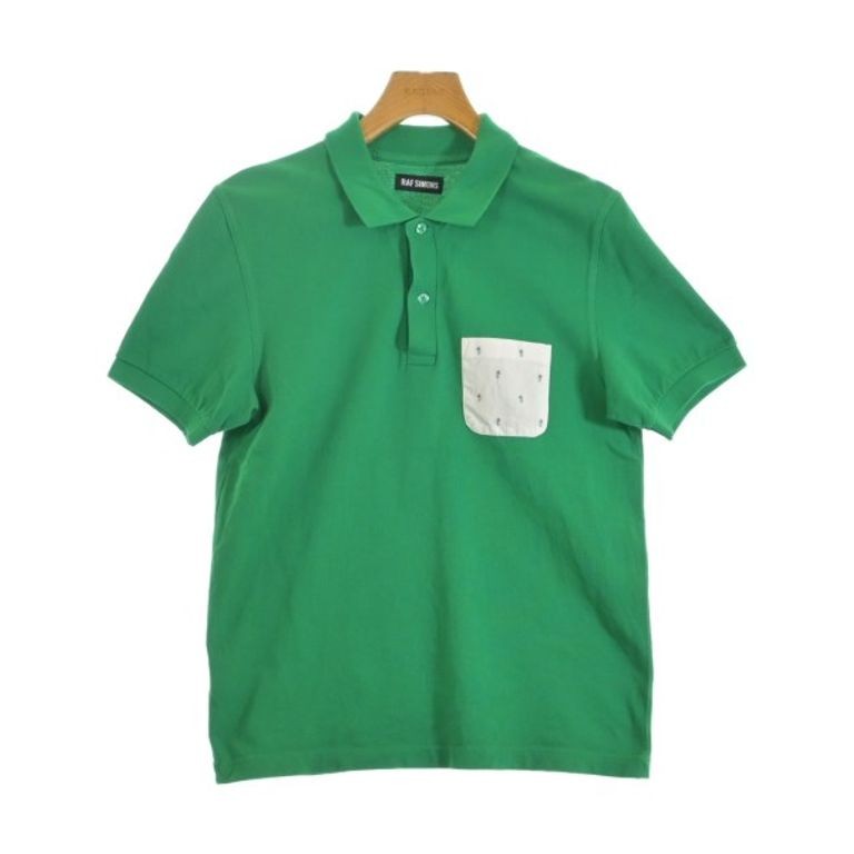 Raf Simons Polo Shirt green Direct from Japan Secondhand