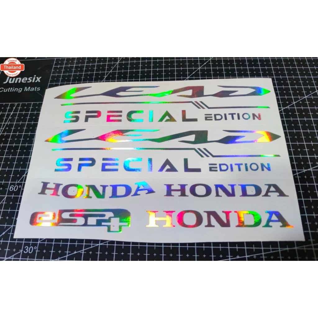 สติ๊กเกอร์ LEAD  lead125  ทัโลโก้ สะท้อนแสง