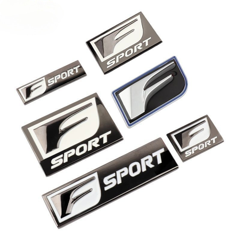 Lexus ดัดแปลงป้ายพวงมาลัย F สติกเกอร์ฉลาก IS200T ES RX NX CT200 ดัดแปลงสติกเกอร์ฉลากกีฬาสติกเกอร์ฉลา