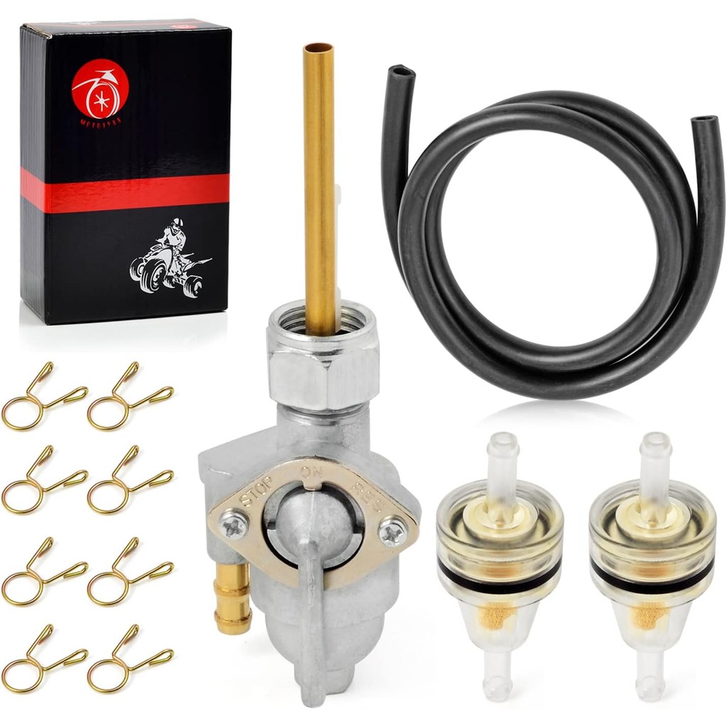 วาล์วเชื้อเพลิง Petcock ชุดสําหรับฮอนด้า CL175 CB350 CL350 SL350 CB360 CB450 CL450 965-1976 16950-29