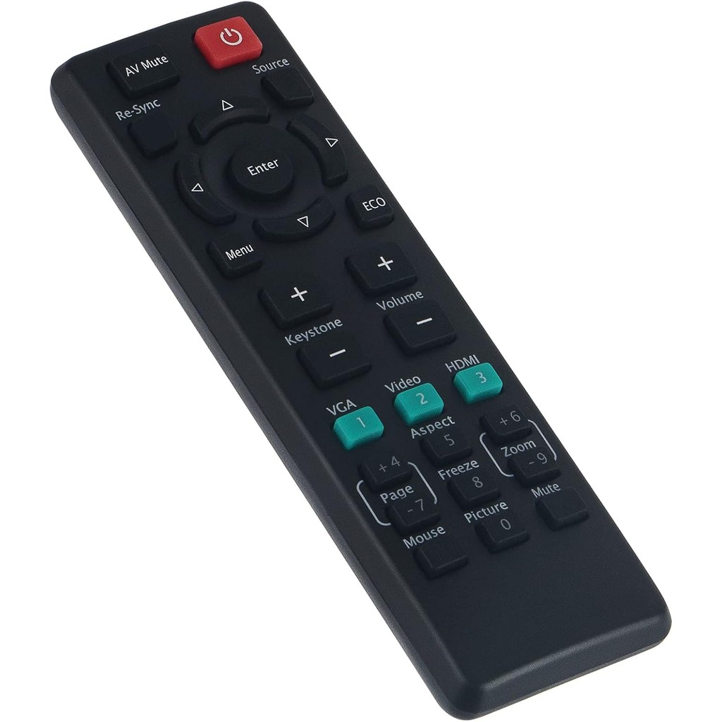 PERFASCIN เปลี่ยนรีโมทคอนโทรล B-21701 Fit สําหรับ Infocus โปรเจคเตอร์ IN134 IN136 IN138HD IN2134 IN2