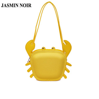 JASMIN NOIR Women Brand Lichey Pattern PU Leather Crossbody …