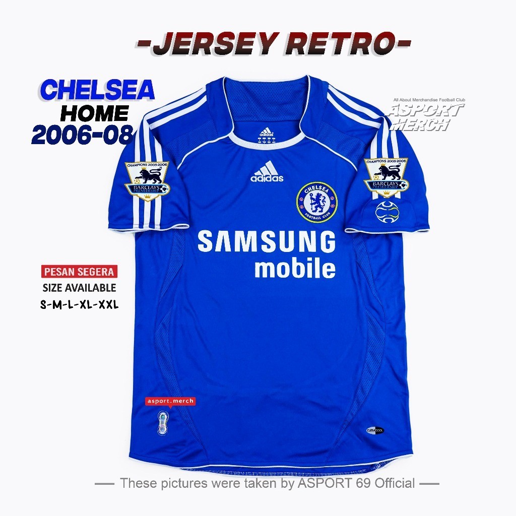 ASPORT RETRO CHELSEA HOME 2006 2008