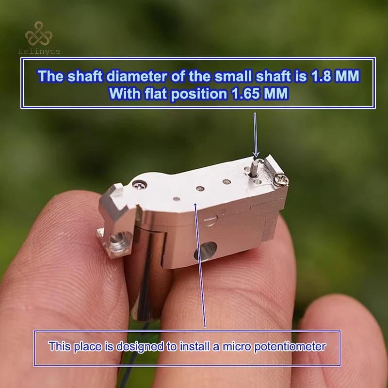 HELINYUE 1/2 ชิ้น DC 2 V-3.7 V 3 V 49 RPM ความเร็วช้า 716 มอเตอร์ Coreless เกียร์โลหะมอเตอร์เกียร์ 6
