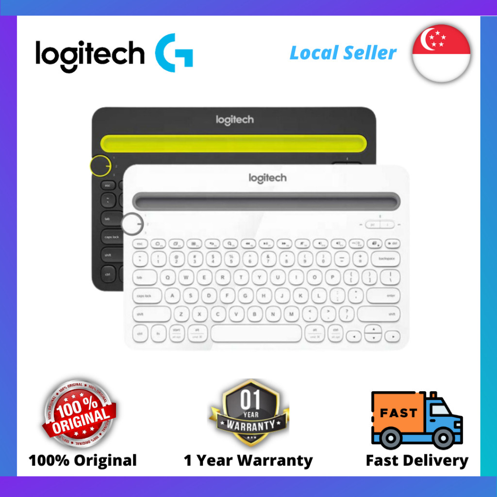 คีย์บอร์ดหลายอุปกรณ์ Bluetooth Logitech K480