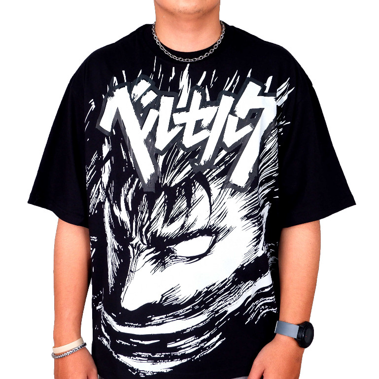 (TOP) BERSERK ANIME MANGA OVERSIZE TSHIRT