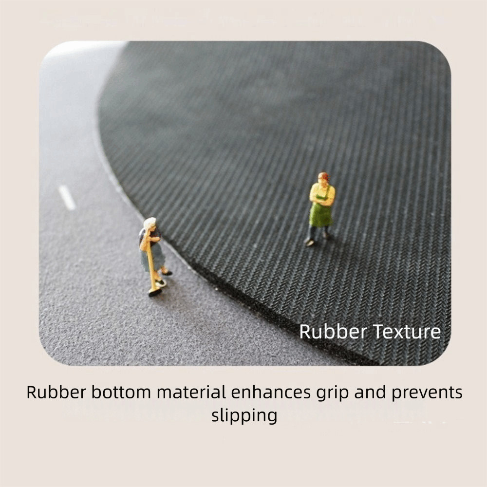 พรมเช็ดเท้าคอสซี่ ลายดอกไม้ สี่เหลี่ยมผืนผ้า ทำความสะอาดง่าย พรมตกแต่งบ้าน - รูปที่ 6