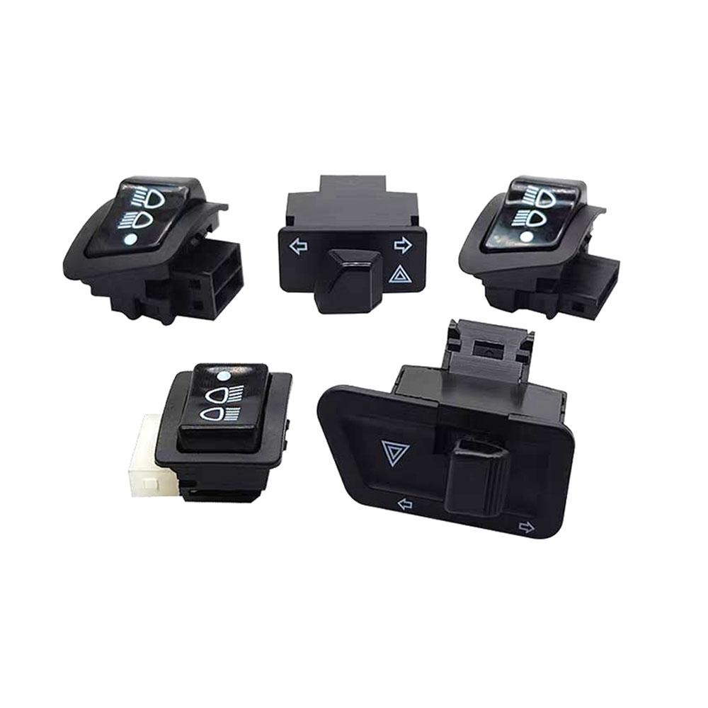 สวิทไฟ 3 ระดับ สูง-ต่ำ เปิด-ปิด สำหรับ WAVE110-I ,WAVE125-I ,PCX150 ,CLICK125-I ,SCOOPY-I สวิทซ์ไฟเลี้ยวผ่าหมาก(XX62)