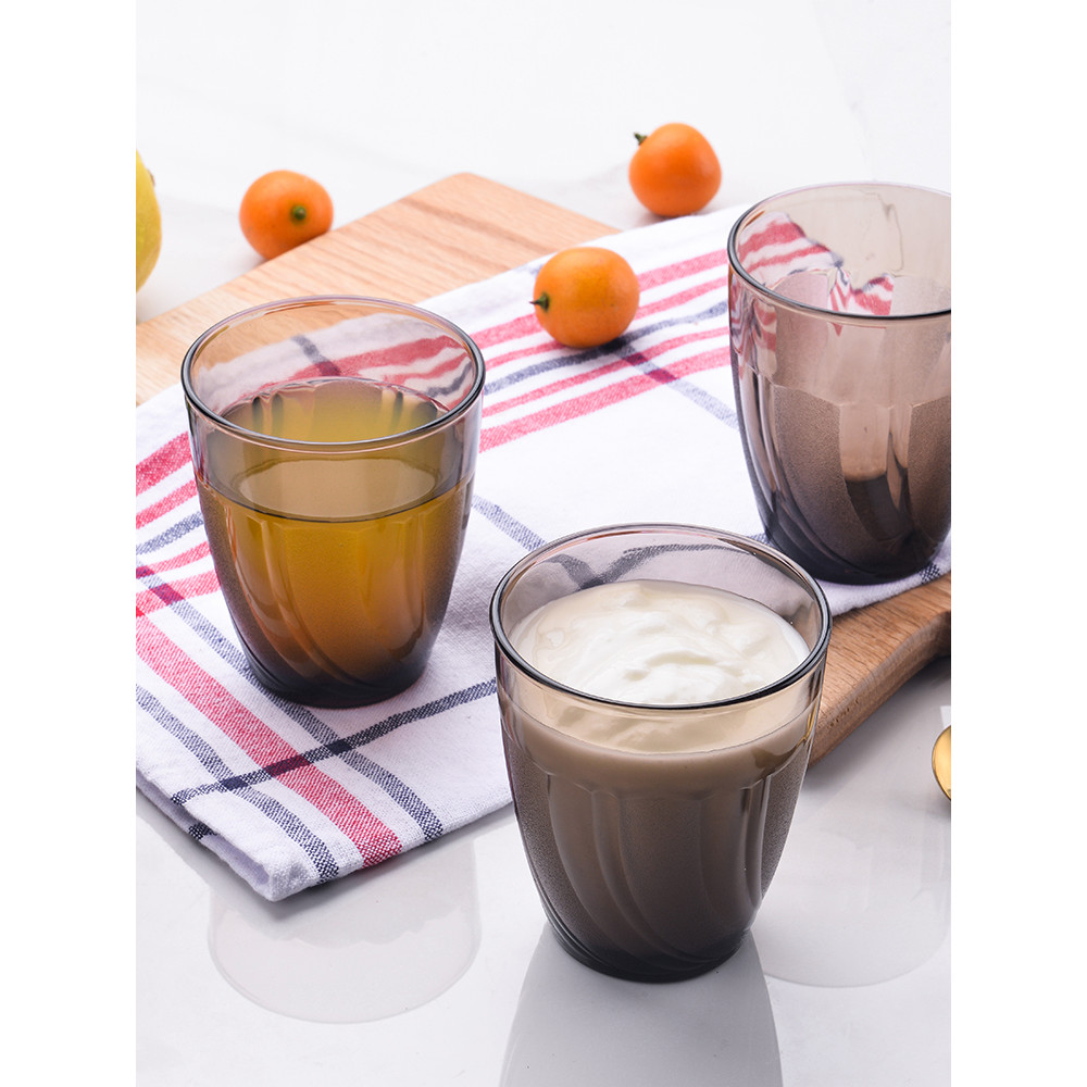DURALEX/DURALEX ฝรั่งเศสนําเข้ากระจกนิรภัยถ้วยกาแฟผู้ชายผู้หญิงคู่ถ้วยอาหารถ้วยน้ําทนความร้อน