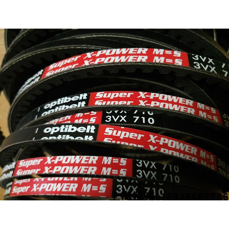 Optibelt Super X-POWER M = 5 นําเข้า XPZ1800 Germany Optibelt 3VX710 เข็มขัดสามเหลี่ยม