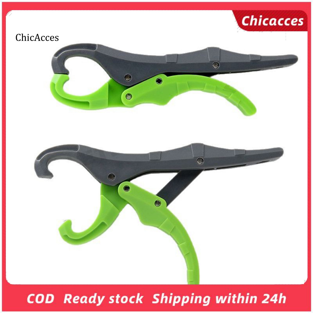 <ChicAcces> Ergonomic Fish Gripper ไนลอนไฟเบอร์กลาสปลา Gripper แบบพกพา Anti-slip Fish Lip Gripper สํ