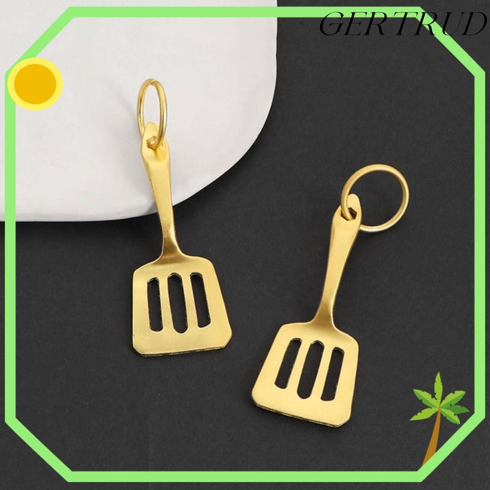 GERTUD Gold Shovel พวงกุญแจ, ประณีต LOL TFT Teamfight Tactics พวงกุญแจ, สร้อยคอรูปเกมวันเกิดของเล่นร