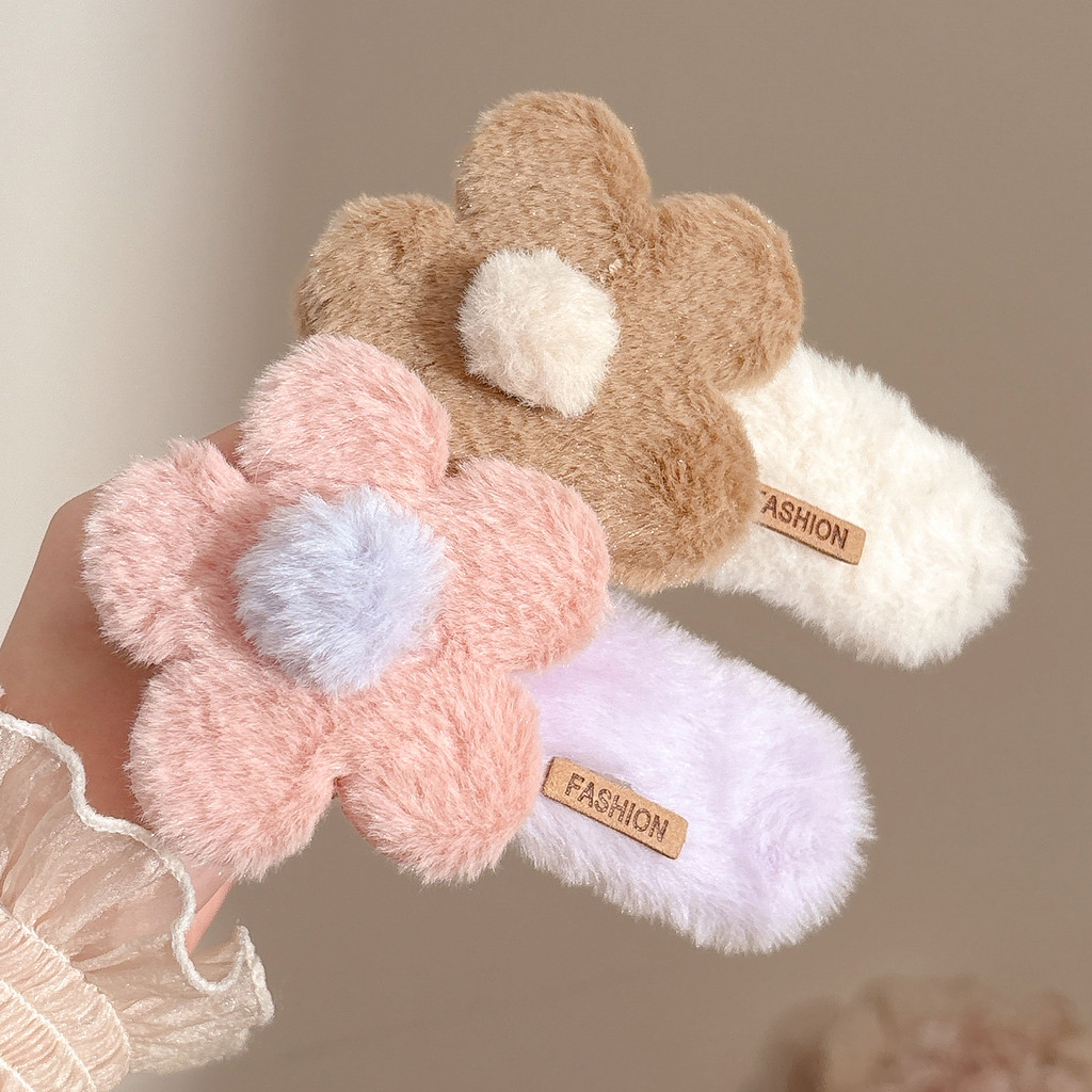 กิ๊บติดผมสำหรับเด็กผู้หญิง แบบสวมศีรษะ ขนาดใหญ่ เหมาะสำหรับฤดูหนาว - รูปที่ 4