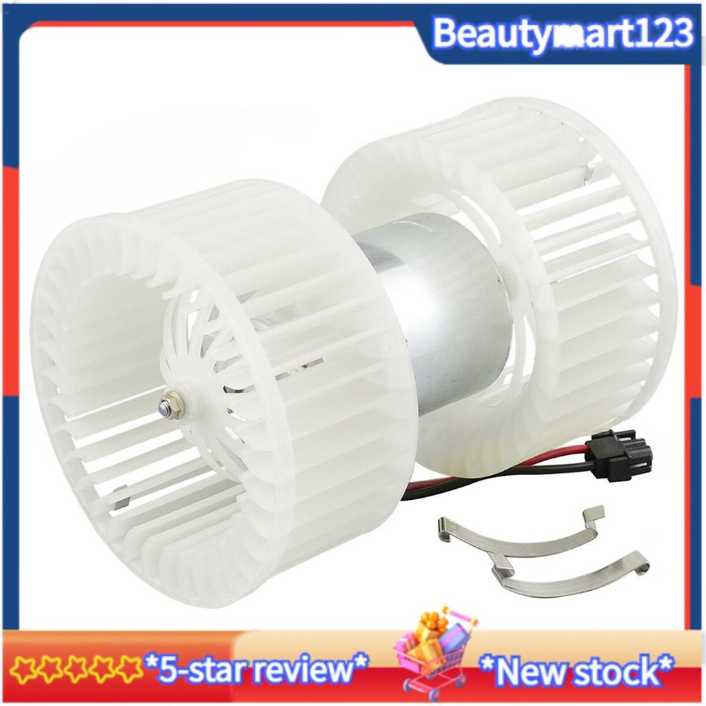 BM1 PCS A/C เครื่องทําความร้อนพัดลมมอเตอร์สีขาวอุปกรณ์ยานยนต์สําหรับ E46 X3 E83 323I 325CI 325I 325X