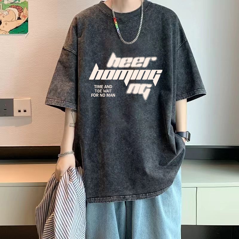 [Pastel 32P23COD Gram Short Sleeve P25 Pure Cotton232025คุณภาพสูงหนัก S-3XLWY0014-SX Coffee Count 26