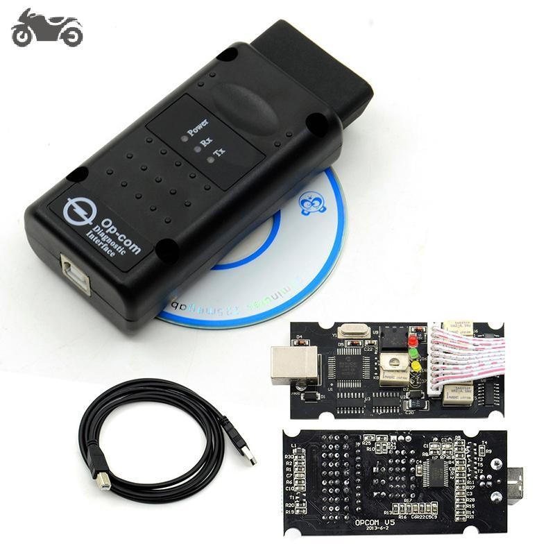 2021 200603OPCOM V5 PIC18F458 OP COM 1.99 สนับสนุนแฟลชเฟิร์มแวร์ Update OP-COM CAN BUS OBD2 เครื่องม