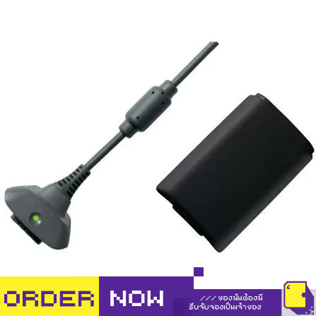 [+..••] XBOX360  BLACK PLAY AND CHARGE KIT (เกมส์ XBOX360™🎮) | By ClaSsIC GaME