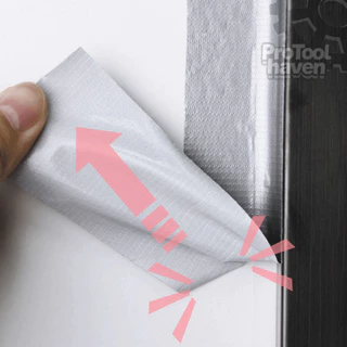 เทปกาวติดผ้าใบ Cloth tape ซ่อมเต๊น ทนทานต่อการสึกหรอ กันฝุ่น สีดำ สีขาว สีเทา ใช้ซ่อมแซมทั่วไปและงานอุตสาหกรรม