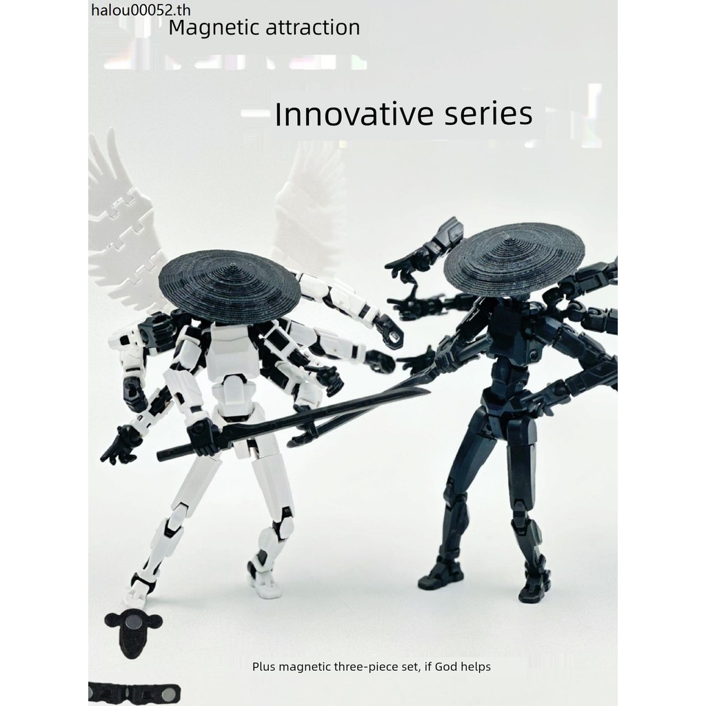 Dummy13 แปดแขนหกปีก Angel God of War Multi-Joint Original Unicorn Assembly รุ่น 3d การพิมพ์เครื่องประดับ