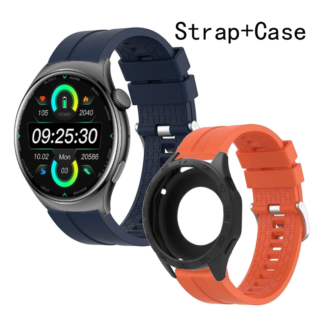 GOOJODOQ FB039 FB027 สมาร์ทวอท์ชฝาครอบหน้าจอป้องกันอุปกรณ์เสริมสําหรับ GOOJODOQ FB039 FB027 สายรัดสา