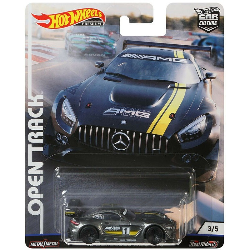 Hot Wheels Car Culture เปิดแทร็ก Open Track BENZ AMG GT R32 NSX 190E