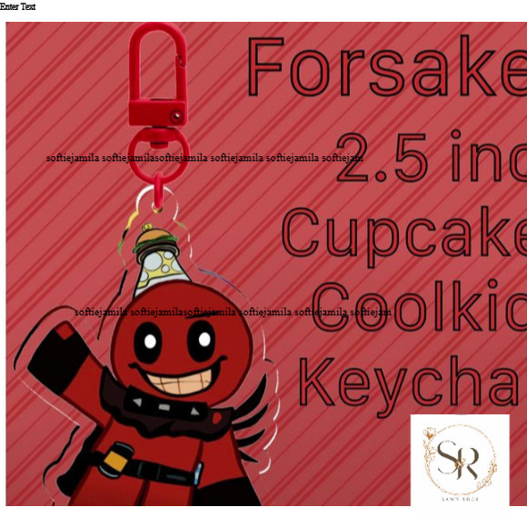 พวงกุญแจ Forsaken 2.5in Cupcakes Coolkidd