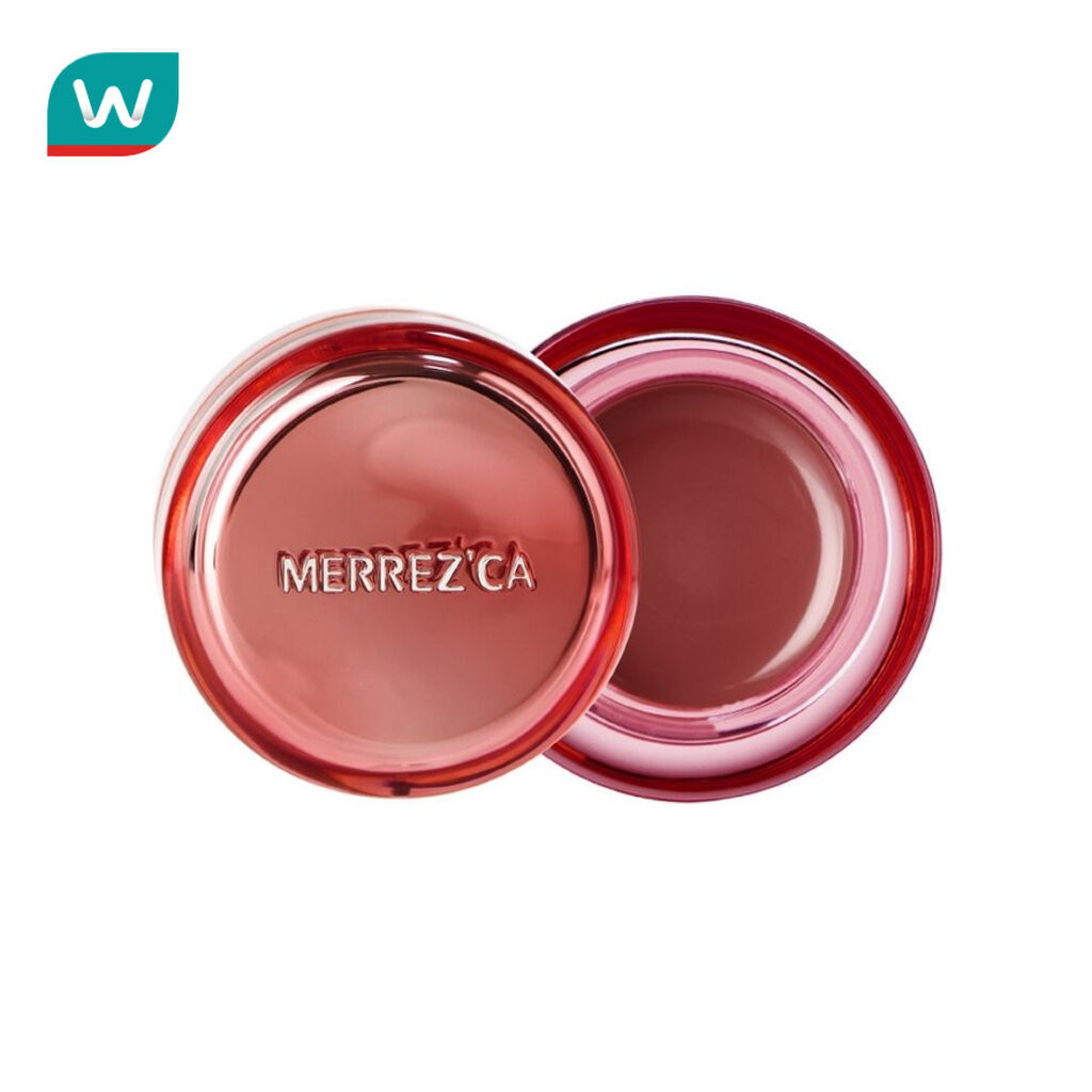 Merrez'Ca เมอร์เรซกา พานา คอตต้า ลิป แอนด์ ชีค พอท 5ก. 06 คาราเมล วิป