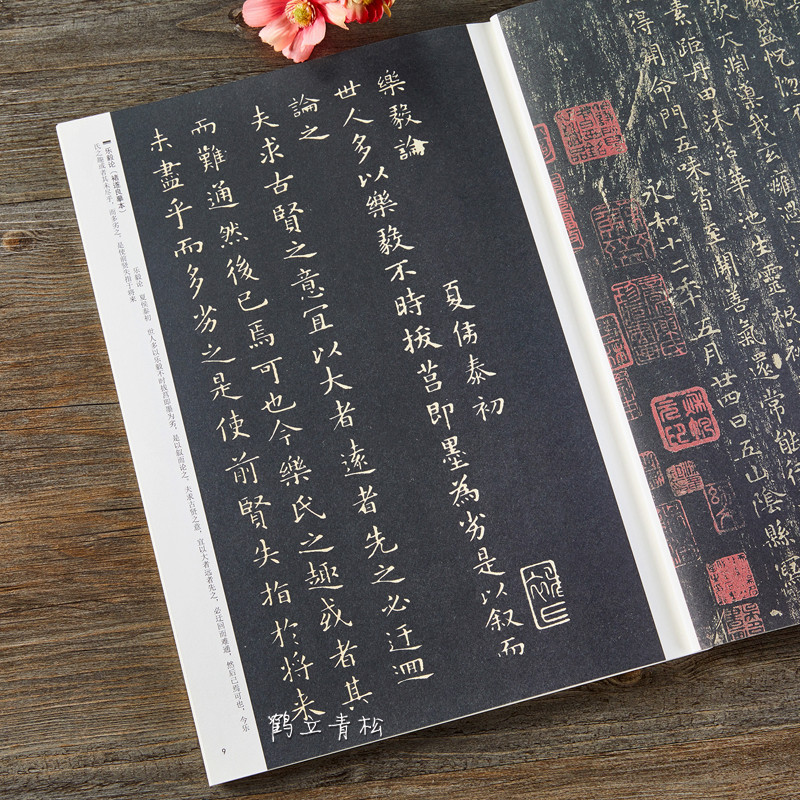 คอลเลกชันการประดิษฐ์ตัวอักษรของ Wang Xizhi คอลเลกชันการประดิษฐ์ตัวอักษรของอาจารย์ที่มีชื่อเสียงของ P