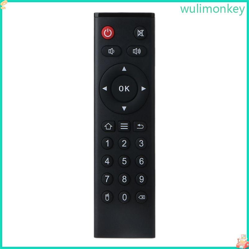 WU รีโมทคอนโทรลสําหรับ Tanix TX3 TX6 TX8 TX5 TX92 TX9pro TX3 max mini Android TV กล่อง