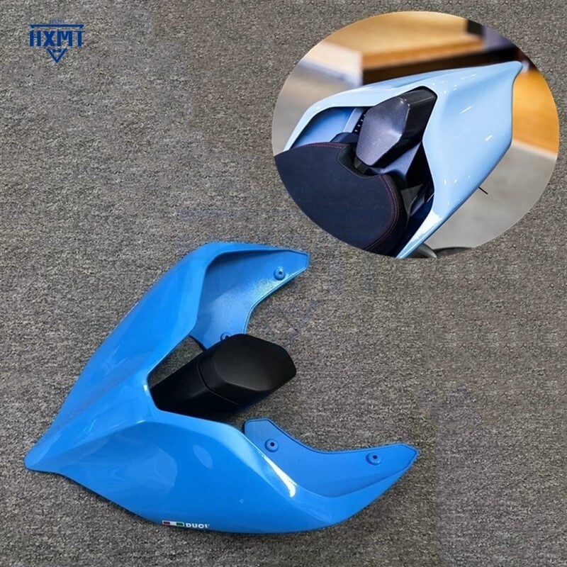 ดัดแปลงด้านหลังด้านหลังปีก Hump เหมาะสําหรับ DUCATI DUCATI V4 V4S V4R V2 ด้านหลัง Hump ฝาครอบที่นั่ง