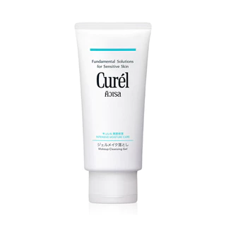 Curel Intensive Moisture Care Make Up Cleansing Gel 130g คิวเรล อินเทนซีฟ มอยส์เจอร์ แคร์ เมคอัพ คลีนซิ่ง เจล.