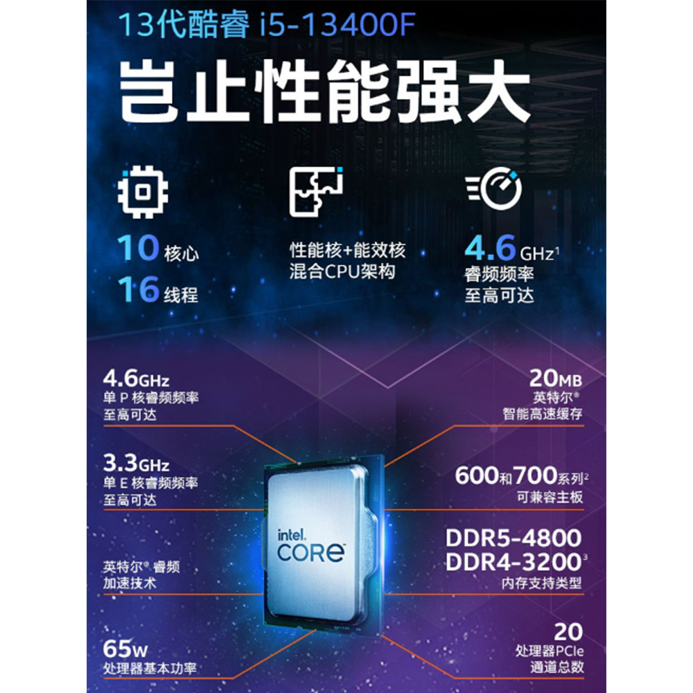 I5 13600KF/13400F ฟิล์มหลวม MSI Z790 เมนบอร์ด CPU ชุด i513490F Asus B760Z690