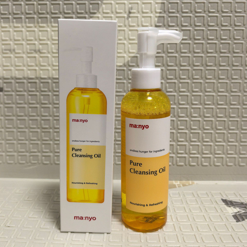 พร้อมสต็อก * ขายร้อน Witch ma: nyo Pure Cleansing Oil Blackhead Argan Oil Daily Makeup Remover cs888