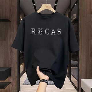 RUCAS T-shirt Baju Kaos Pria Distro Original 100% Terbaru 2025 Hitam Katun 24s Premium Lengan PendekA888A