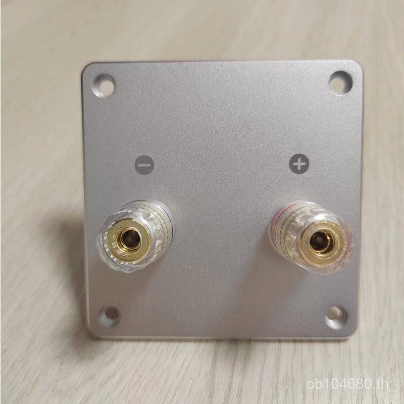 ลําโพงคอลัมน์แผ่นด้านหลังสองตําแหน่งทองแดงบริสุทธิ์ลําโพงอลูมิเนียมแผ่นหลังอลูมิเนียมอัลลอยด์แผ่นแยก