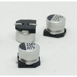 ร้านใน กทม คาปาซิเตอร์ 100uf/10V (SMD) มือ1ทุกชิ้น