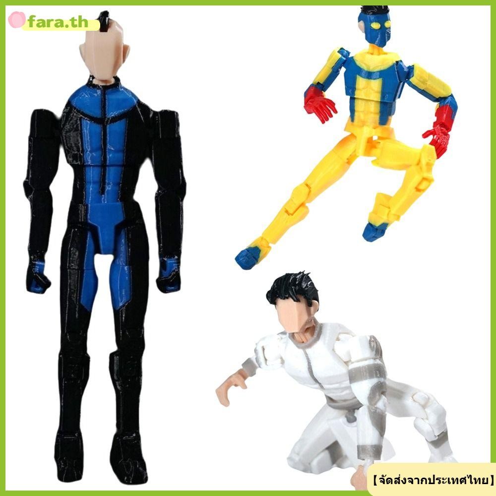 ฟิกเกอร์ FARA Invincible 3.0, ฟิกเกอร์แปลงร่างหลายข้อต่อ Invincible 3.0 Superheroes พิมพ์แอ็คชั่น, หุ่นจําลองอะนิเมะสะสม