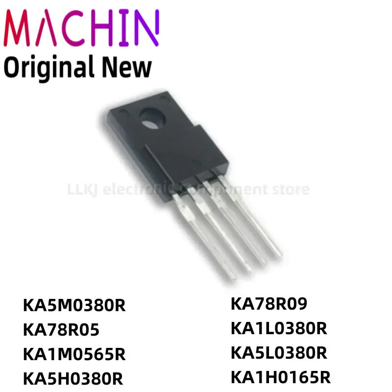 1-5ชิ้นKA5M0380R KA78R05 KA1M0565R KA5H0380R KA78R09 KA1L0380R KA5L0380R KA1H0165R TO220F-4F-4F-4F-4