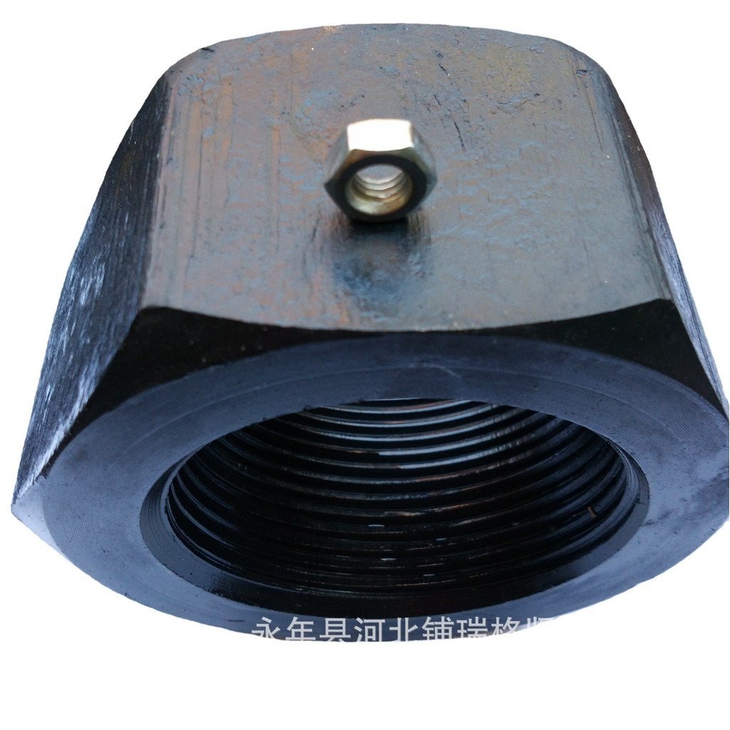 Nut Ready Stock/ขนาดใหญ่พิเศษทนต่อการสึกหรอขนาดใหญ่พิเศษGB41 Nut Fastener High-Strength M24-M120/ผู้