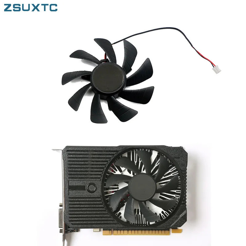 GA92S2U 85 มม.2PIN GTX 1050 MINI Cooler พัดลมเปลี่ยนสําหรับ ZOTAC GeForce GTX 1050 Mini 2GB GeForce 